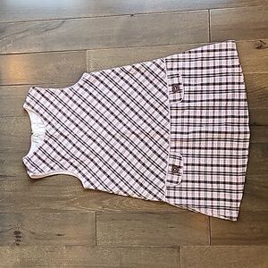 Strasburg Girls Dress, Size 3, Pink Plaid
